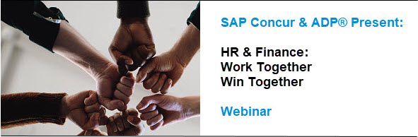 HR & Finance – Work Together. Win Together.