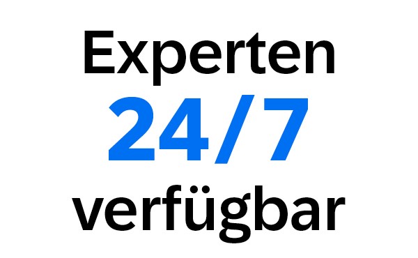 24/7 Experten-Support